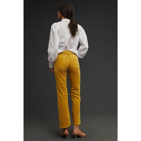 The Yaya Mid-Rise Crop Flare Corduroy Jeans - New 24P (Petite) - Picture 3 of 8